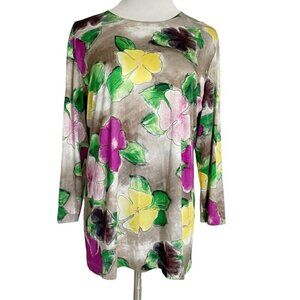 Leggiadro 4 Top Blouse Abstract Lightweight